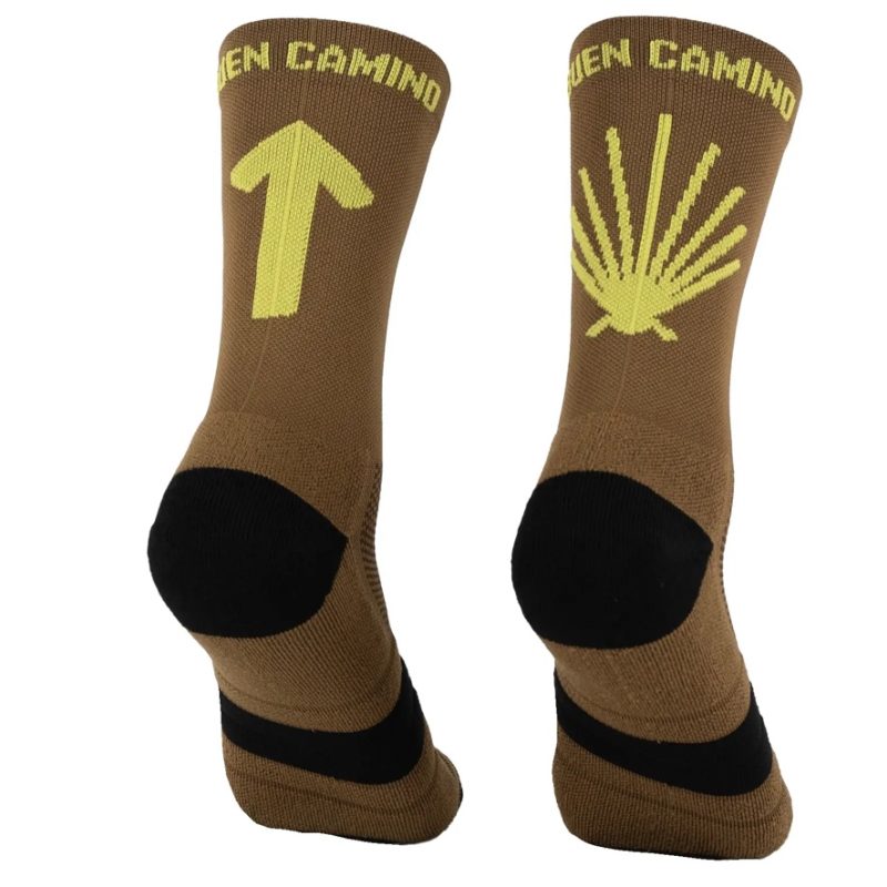 Calcetines Buen Camino Marrón